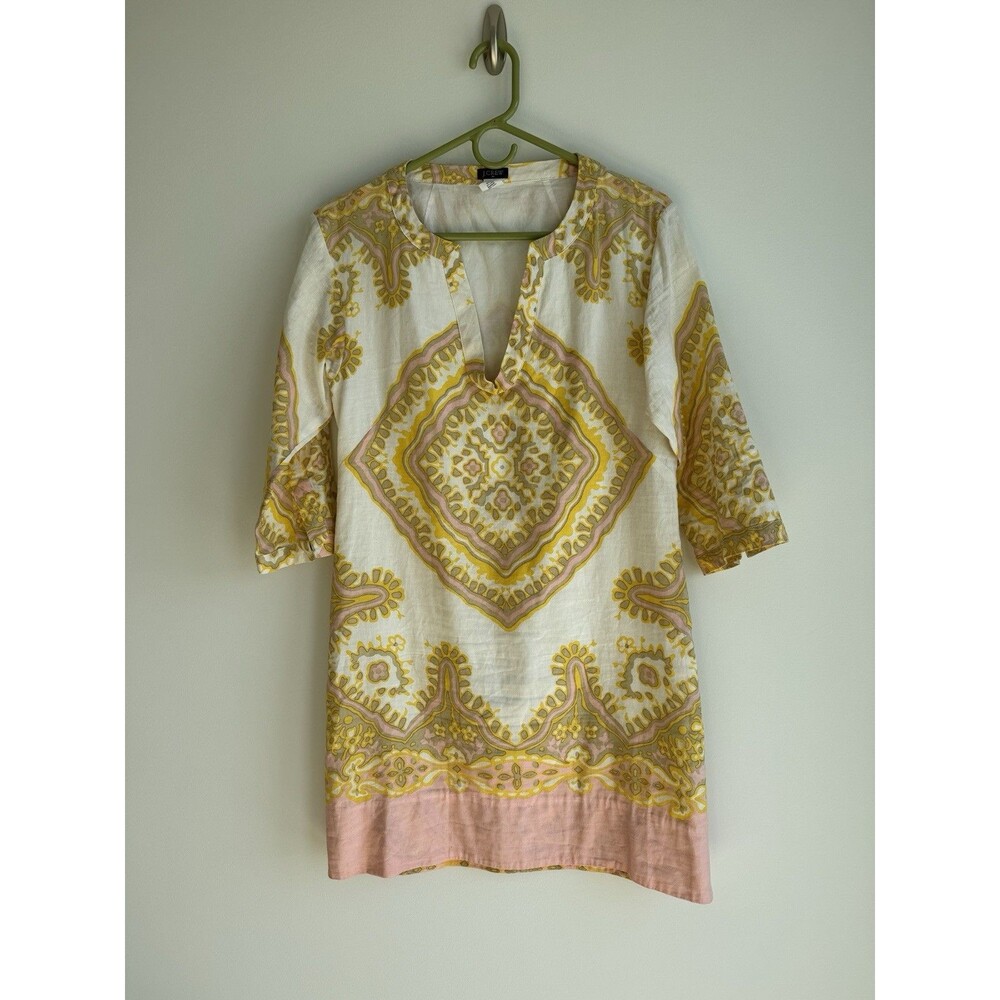 J Crew-Linen-Lined-6-Boho Print
